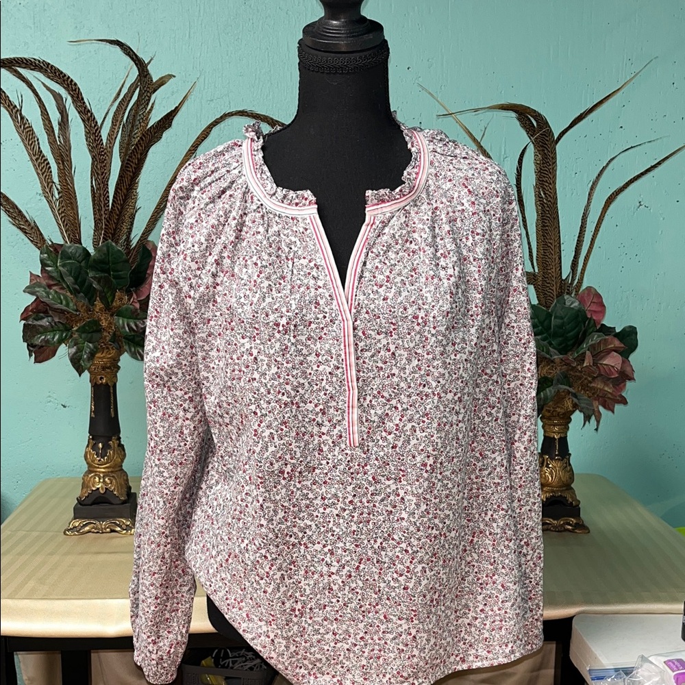Chelsea & Violet Pink Floral Blouse